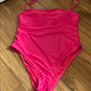 Elegant Pink Women's One Piece Swimsuit  3/$80